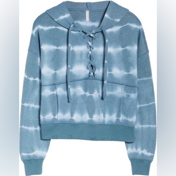 Free People Believer Tye Dye Hoodie L - Picture 2 of 6